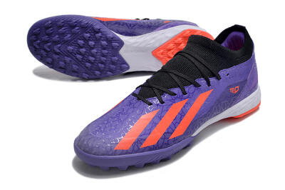 Adidas X Crazyfast.1 TF Artificial Turf Soccer Shoes - Purple/Red/White
