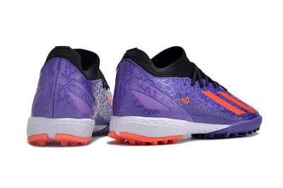 Adidas X Crazyfast.1 TF Artificial Turf Soccer Shoes - Purple/Red/White