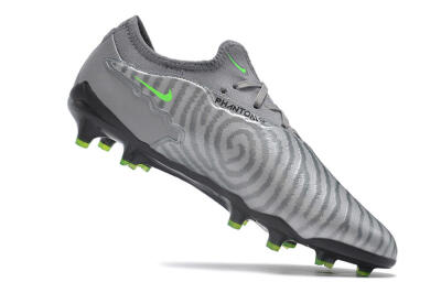 Nike Phantom GX Academy FG Firm Ground Soccer Cleats - Silver/Grey/Black