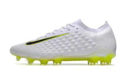 Nike Phantom Ultra Venom FG Firm Ground Soccer Cleats - White/Yellow/Black/Gold