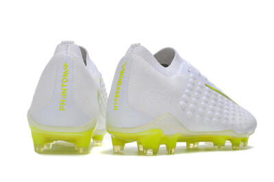 Nike Phantom Ultra Venom FG Firm Ground Soccer Cleats - White/Yellow/Black/Gold