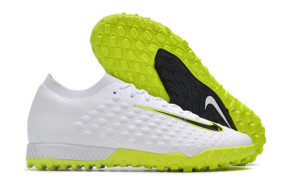 Nike Phantom Ultra Venom TF Artificial Turf Soccer Shoes - White/Yellow/Black