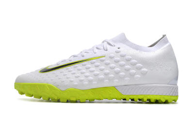 Nike Phantom Ultra Venom TF Artificial Turf Soccer Shoes - White/Yellow/Black