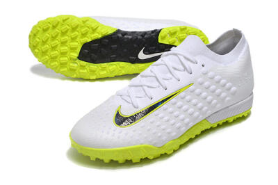 Nike Phantom Ultra Venom TF Artificial Turf Soccer Shoes - White/Yellow/Black
