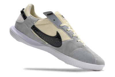 Nike Street Gato IC Indoor & Futsal Soccer Shoes - Grey/Beige/Black/White