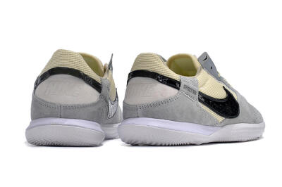 Nike Street Gato IC Indoor & Futsal Soccer Shoes - Grey/Beige/Black/White