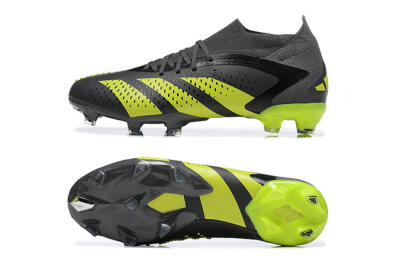 Adidas Predator Accuracy.1 FG Firm Ground Soccer Cleats - Black/Yellow