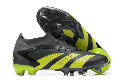 Adidas Predator Accuracy.1 FG Firm Ground Soccer Cleats - Black/Yellow