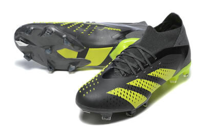 Adidas Predator Accuracy.1 FG Firm Ground Soccer Cleats - Black/Yellow