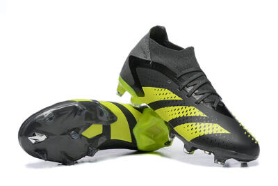 Adidas Predator Accuracy.1 FG Firm Ground Soccer Cleats - Black/Yellow