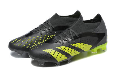 Adidas Predator Accuracy.1 FG Firm Ground Soccer Cleats - Black/Yellow