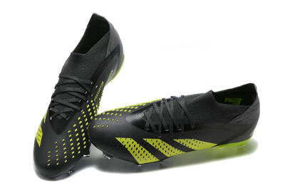 Adidas Predator Accuracy.1 FG Firm Ground Soccer Cleats - Black/Yellow