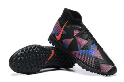 Nike Phantom Luna Elite TF Artificial Turf Soccer Shoes - Black/Blue/Red/Pink