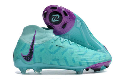 Nike Phantom Luna Elite NU FG Firm Ground Soccer Cleats - Jade/Purple/Black
