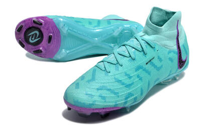 Nike Phantom Luna Elite NU FG Firm Ground Soccer Cleats - Jade/Purple/Black