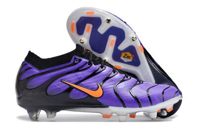 Nike Air Zoom Mercurial Vapor 15 Elite SG Soft Ground Soccer Cleats - Purple/Black/Orange