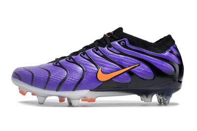 Nike Air Zoom Mercurial Vapor 15 Elite SG Soft Ground Soccer Cleats - Purple/Black/Orange