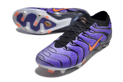 Nike Air Zoom Mercurial Vapor 15 Elite SG Soft Ground Soccer Cleats - Purple/Black/Orange