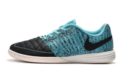 Nike Lunar Gato 2 IC Indoor & Futsal Soccer Shoes - Black/Jade/White