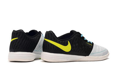 Nike Lunar Gato 2 IC Indoor & Futsal Soccer Shoes - Black/Blue/Yellow