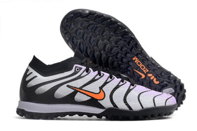 Nike Air Zoom Mercurial Vapor 14 Elite TF Artificial Turf Soccer Shoes - Purple/Black/Orange