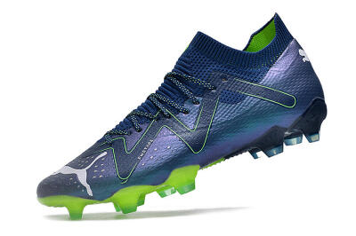Puma Future Ultimate FG Firm Ground Soccer Cleats - Blue/Black/Yellow