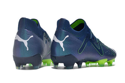 Puma Future Ultimate FG Firm Ground Soccer Cleats - Blue/Black/Yellow