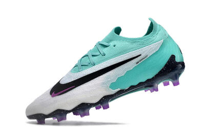 Nike Phantom GX Elite FG Firm Ground Soccer Cleats - Silver/Blue/Purple/Black