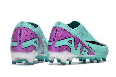 Nike Air Zoom Mercurial Vapor 15 Elite AG Artificial Grass Soccer Cleats - Blue/Purple/Black