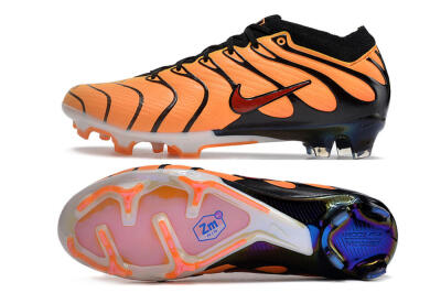 Nike Air Zoom Mercurial Vapor 15 Elite FG Firm Ground Soccer Cleats - Orange/Black/Red