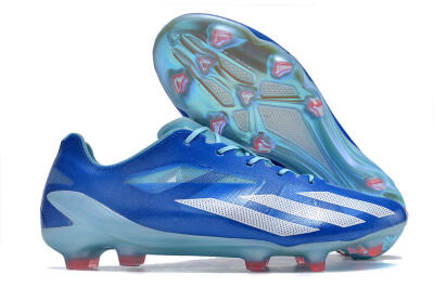 Adidas X Crazyfast+ FG Firm Ground Soccer Cleats - Blue/White/Jade