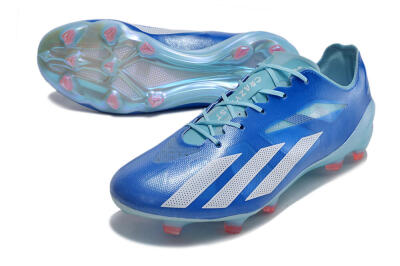 Adidas X Crazyfast+ FG Firm Ground Soccer Cleats - Blue/White/Jade