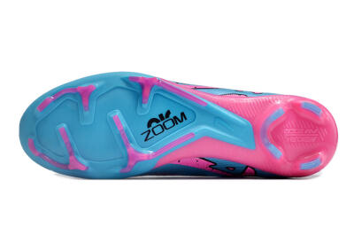Nike Air Zoom Mercurial Superfly 9 Elite FG Firm Ground Soccer Cleats - Blue/Pink/Black