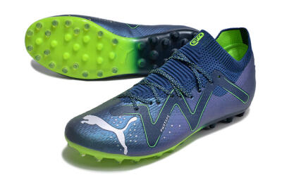Puma Future Ultimate MG Multi Ground Soccer Cleats - Blue/Green