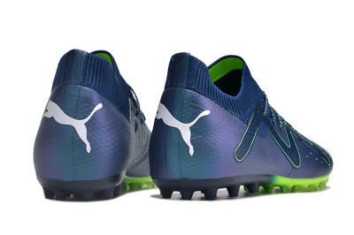 Puma Future Ultimate MG Multi Ground Soccer Cleats - Blue/Green