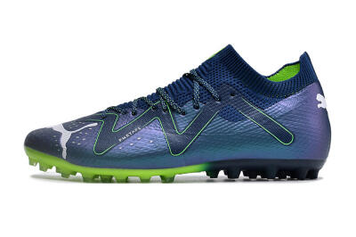 Puma Future Ultimate MG Multi Ground Soccer Cleats - Blue/Green