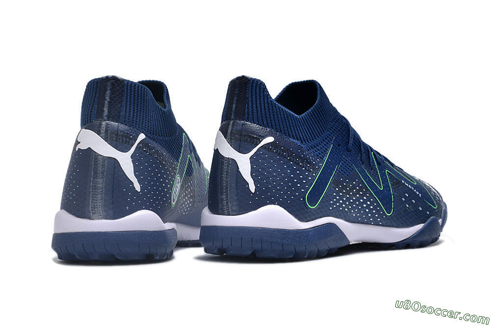Puma Future X Powercat Tokyo Match TF Artificial Turf Soccer Shoes - Blue/White 6