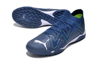 Puma Future X Powercat Tokyo Match TF Artificial Turf Soccer Shoes - Blue/White
