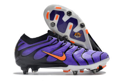 Nike Air Zoom Mercurial Vapor 15 Elite SG Soft Ground Soccer Cleats - Purple/Black/Orange