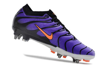 Nike Air Zoom Mercurial Vapor 15 Elite SG Soft Ground Soccer Cleats - Purple/Black/Orange