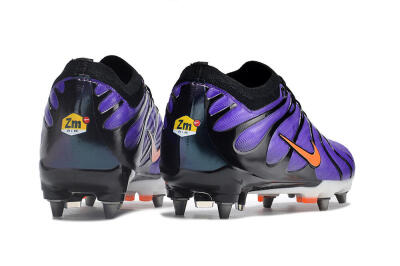 Nike Air Zoom Mercurial Vapor 15 Elite SG Soft Ground Soccer Cleats - Purple/Black/Orange