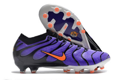 Nike Air Zoom Mercurial Vapor 15 Elite AG Artificial Grass Soccer Cleats - Purple/Black/Orange