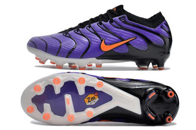 Nike Air Zoom Mercurial Vapor 15 Elite AG Artificial Grass Soccer Cleats - Purple/Black/Orange
