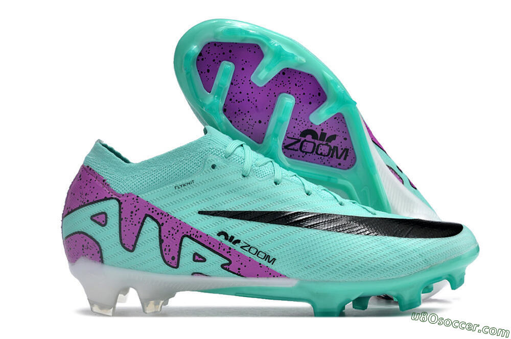 Nike Air Zoom Mercurial Vapor 14 Elite FG Firm Ground Soccer Cleats - Blue/Purple/Black 1