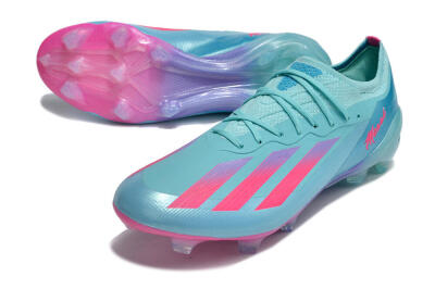 Adidas X Crazyfast.1 Messi.1 FG Firm Ground Soccer Cleats - Blue/Pink/Purple