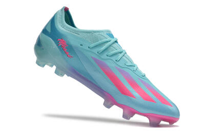 Adidas X Crazyfast.1 Messi.1 FG Firm Ground Soccer Cleats - Blue/Pink/Purple