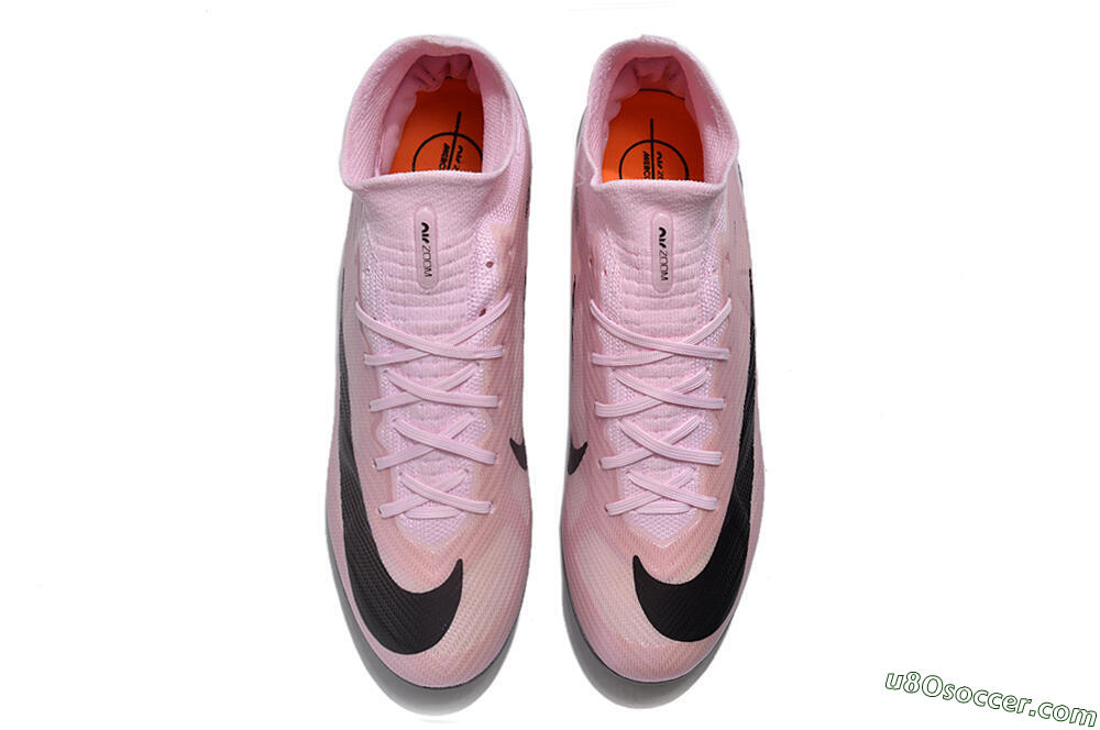 Nike Air Zoom Mercurial Superfly 9 Elite FG Firm Ground Soccer Cleats - Pink/Black 6