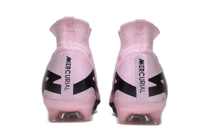 Nike Air Zoom Mercurial Superfly 9 Elite FG Firm Ground Soccer Cleats - Pink/Black