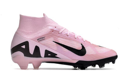 Nike Air Zoom Mercurial Superfly 9 Elite FG Firm Ground Soccer Cleats - Pink/Black