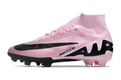 Nike Air Zoom Mercurial Superfly 9 Elite FG Firm Ground Soccer Cleats - Pink/Black